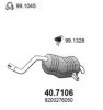 ASSO 40.7106 End Silencer